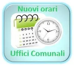 Nuovi orari uffici comunali