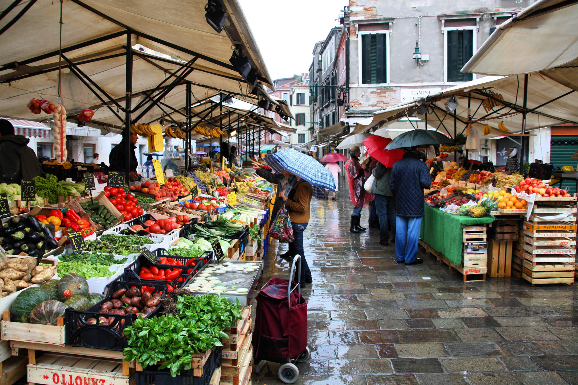 mercato di strada