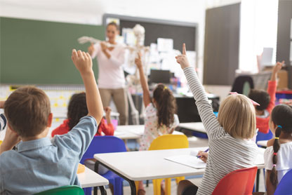 classe di scuola primaria